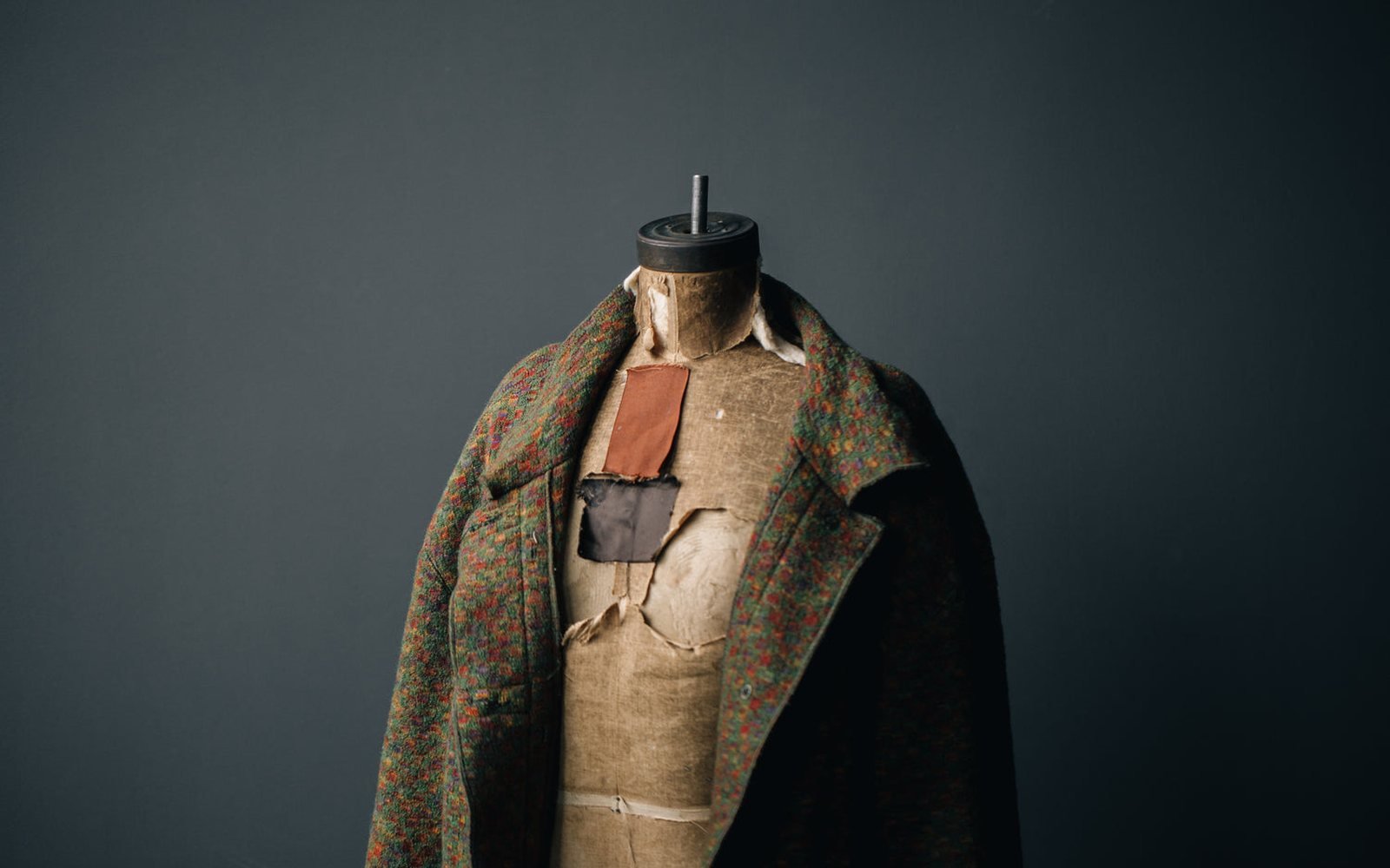 Atelier — wool coat on the stand